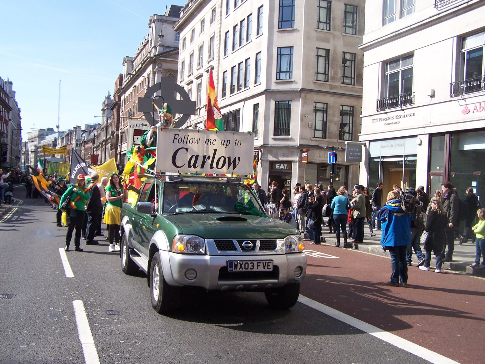 Carlow Association London Follow Me Up To Carlow London St Pats Parade