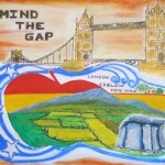 Carlovians celebrate in New York with specially commissioned MIND THE GAP painting